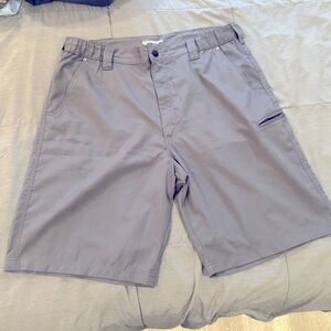 Wrangler Gray Men's Shorts Water Resistant